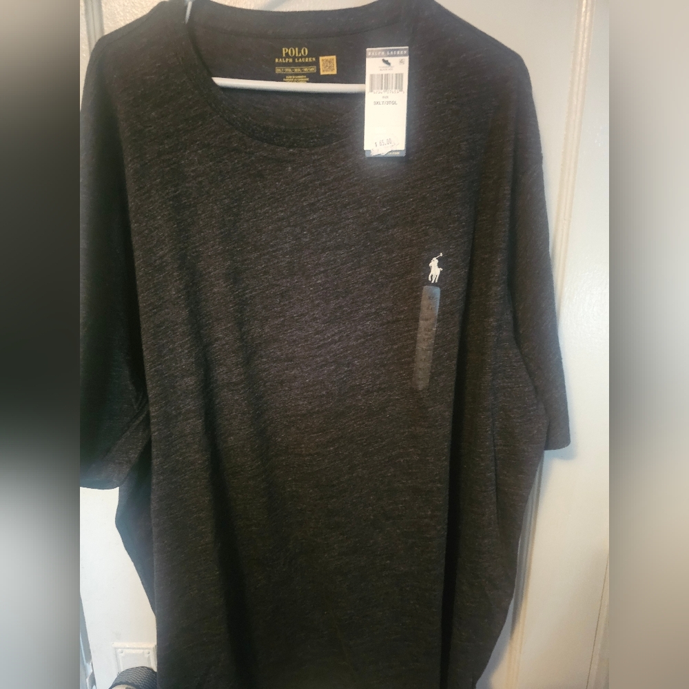 Polo by Ralph Lauren Black Short Sleeve Tee Brand New with tags